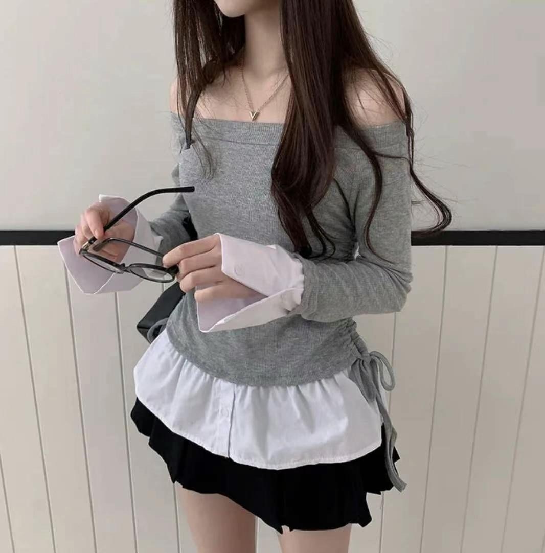 KR LAYER SHIRT TOP (3 COLORS)