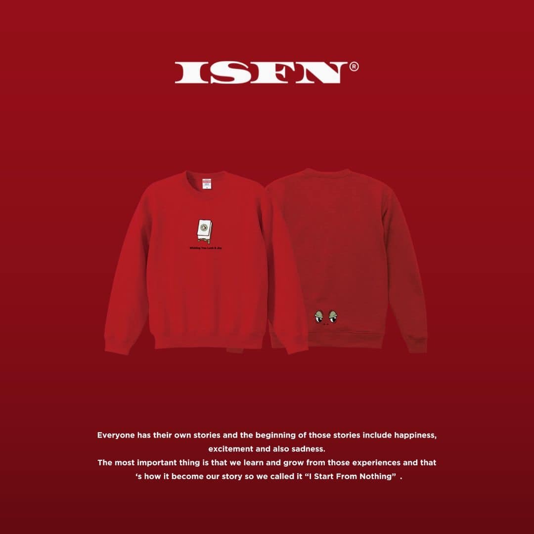 ISFN | Sean Machill Long Sleeve T-shit 麻將長袖 | S-XL