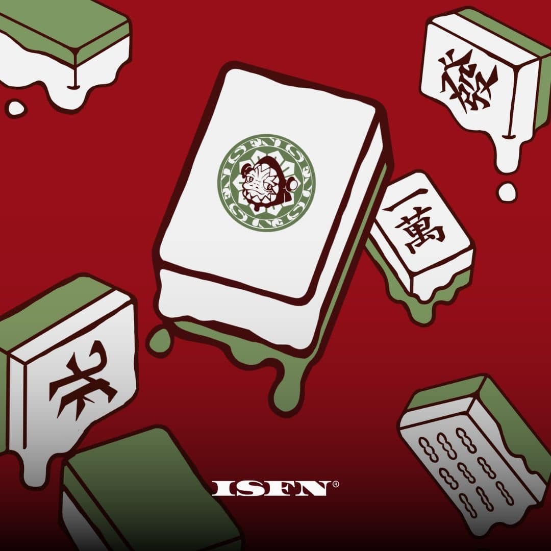 ISFN | Sean Machill Long Sleeve T-shit 麻將長袖 | S-XL