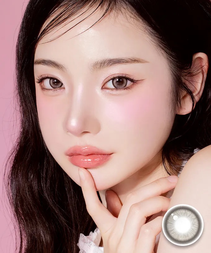 [月拋] OLOLA MEOW Vivid Edtion 1 Month Aby Brown｜月拋彩妝隱形眼鏡｜每盒2片