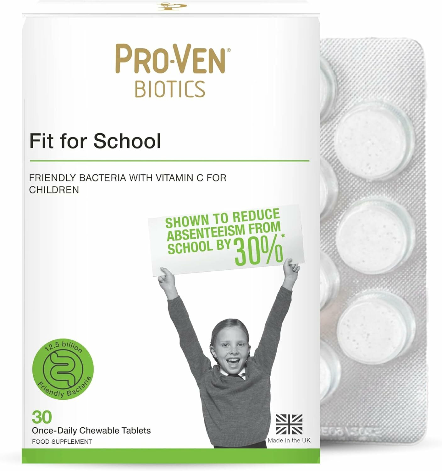 【直播】PRO-VEN LX050407 Fit for School 提升學童學習專注力益生菌 (30粒)