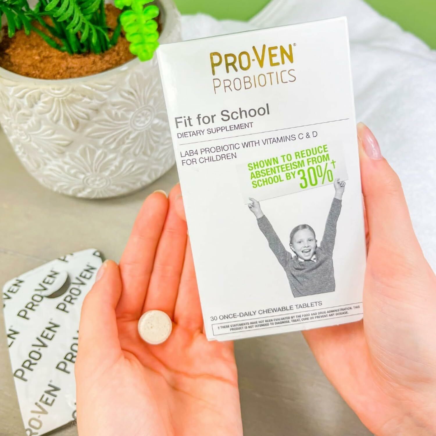 【直播】PRO-VEN LL1031108 Fit for School 提升學童學習專注力益生菌 (30粒)