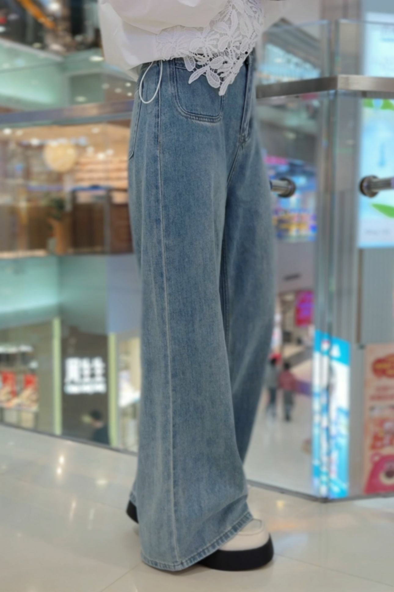 PANTS#6890🤍有肉腿穿成無肉感牛仔褲