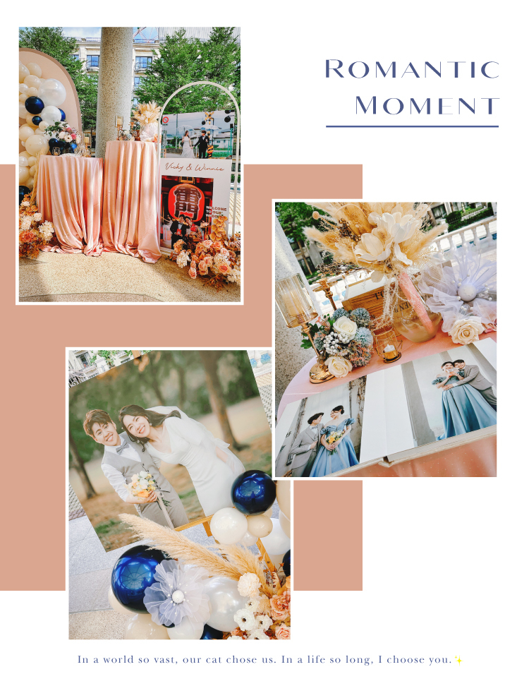 【戶外】婚禮佈置．奶茶色系