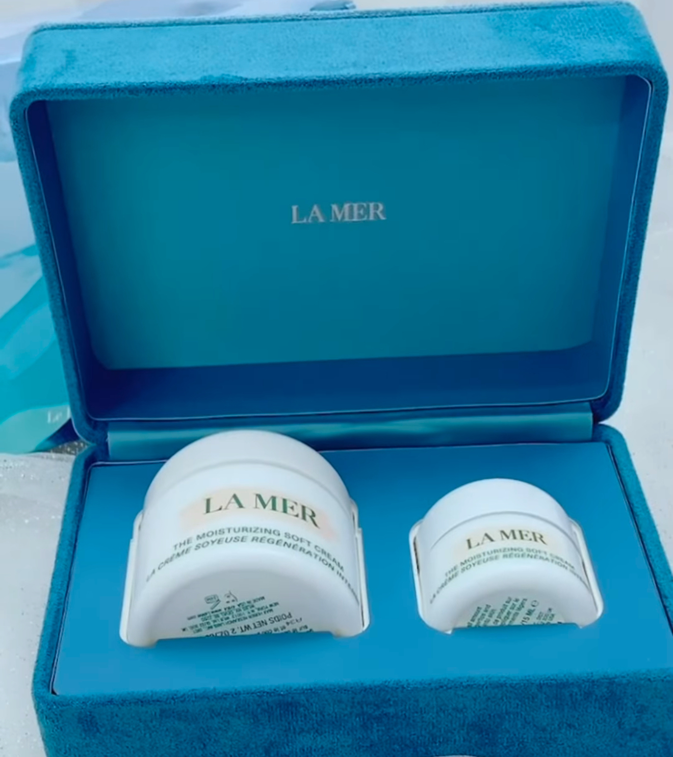 LaMer 精華柔潤乳霜套裝 60ml+15ml