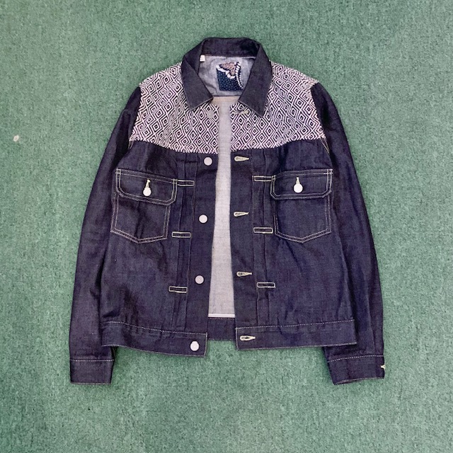 VISVIM ICT 101 LOGIN JACKET - INDIGO SIZE 1