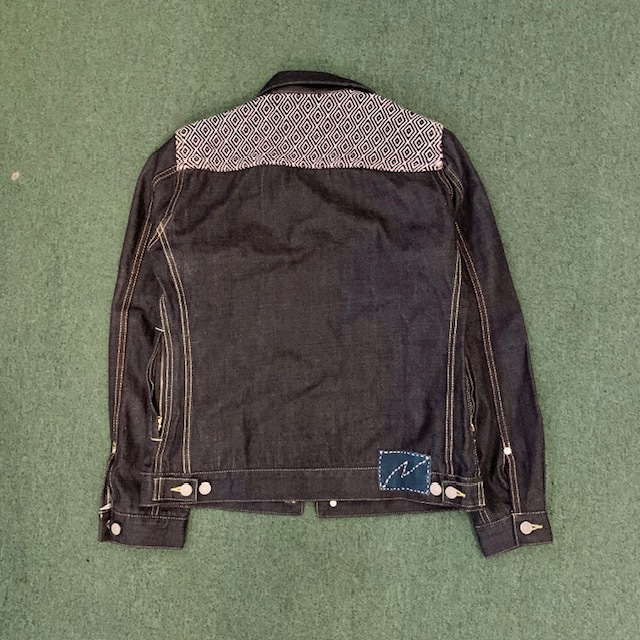 VISVIM ICT 101 LOGIN JACKET - INDIGO SIZE 1