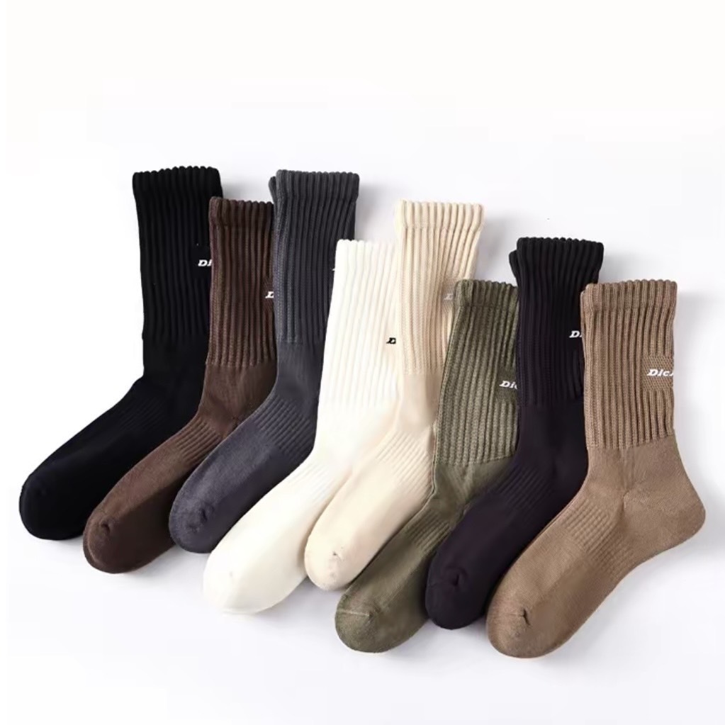 【現貨】<國外超殺折扣>Dickies 小logo 襪襪 純棉 3雙一組 中筒襪