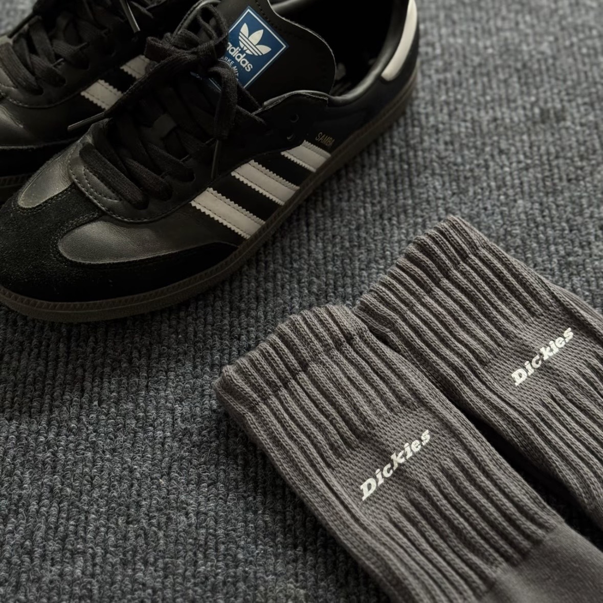 【現貨】<國外超殺折扣>Dickies 小logo 襪襪 純棉 3雙一組 中筒襪