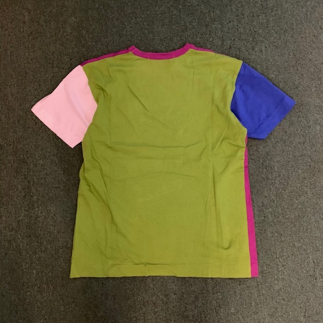 COMME des GARCONS PLAY MULTICOLOR TEE (( USED A )) 中古美品 - SIZE M IN STOCK NOW (現貨發售中)