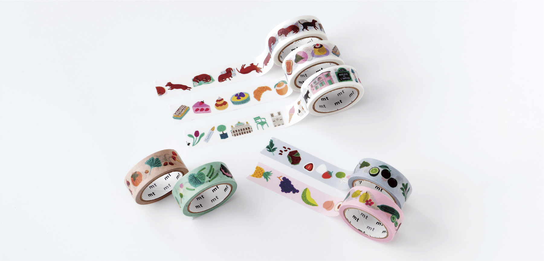 日本mt x Léa Maupetit 和紙膠帶 共七款
