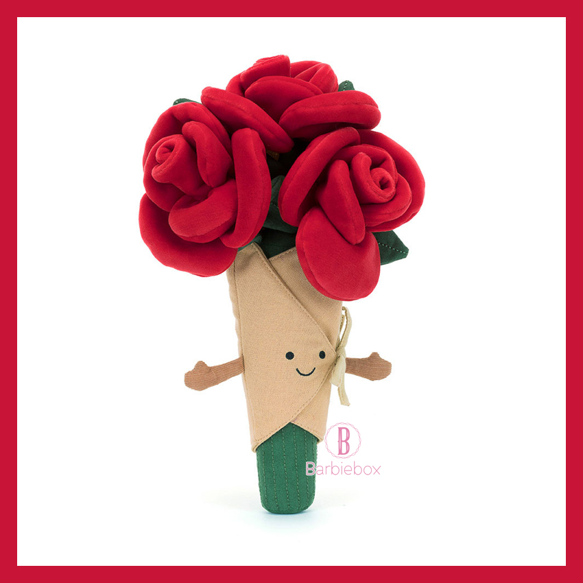 英國jELLYCAT|Rose Bouquet玫瑰花束A2BROSE