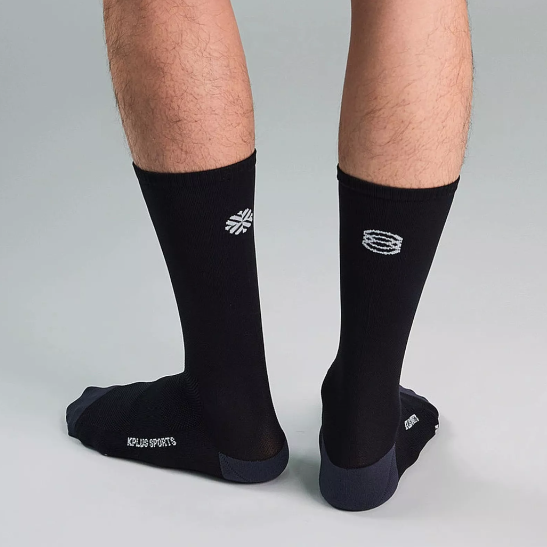 新款【KPLUS】Be Stronger Sock 自行車車襪 / Black 經典黑