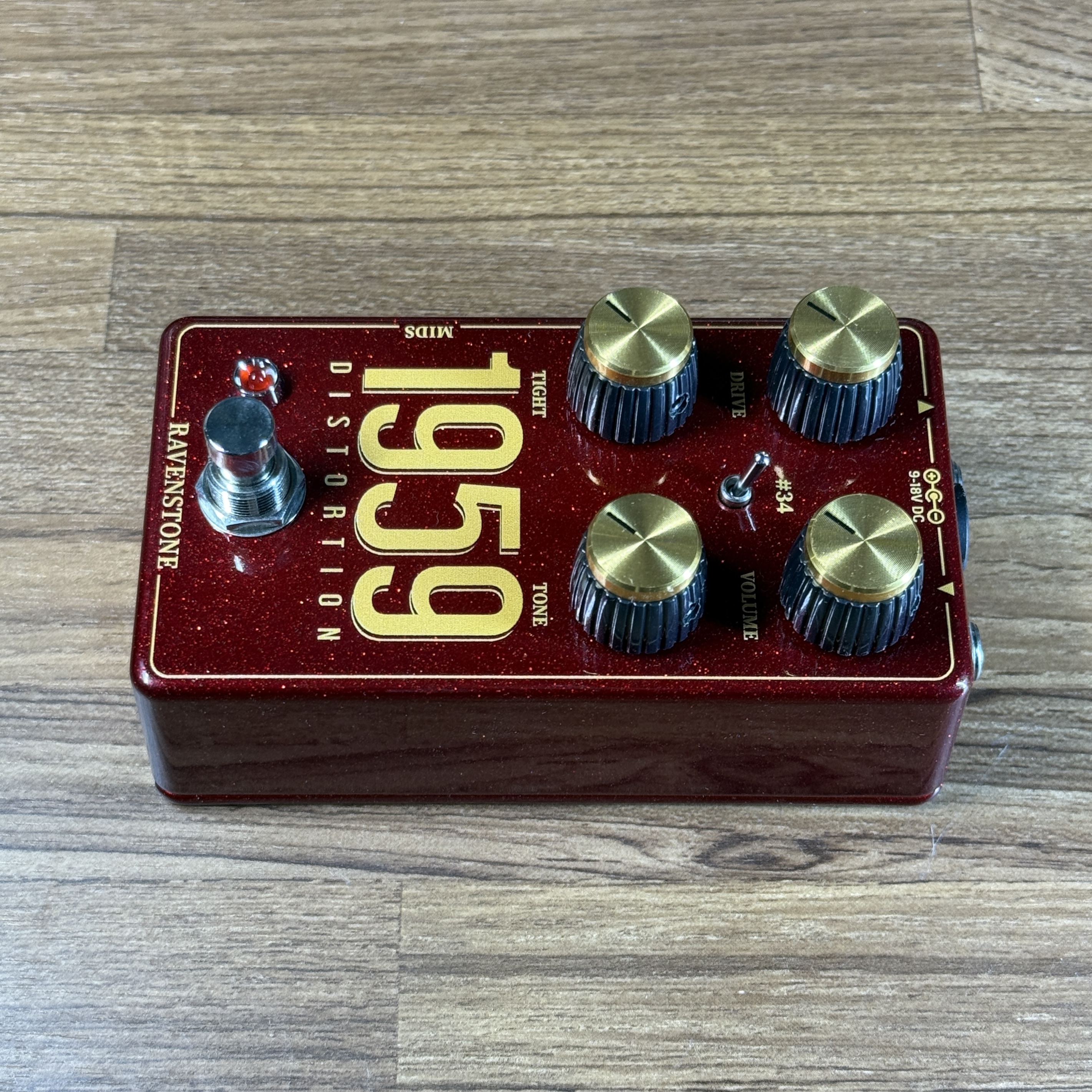 Ravenstone Ravenstone 1959 Distortion 破音效果器 紅色限量版 第 3 張圖片｜三峽吉他 / Bass