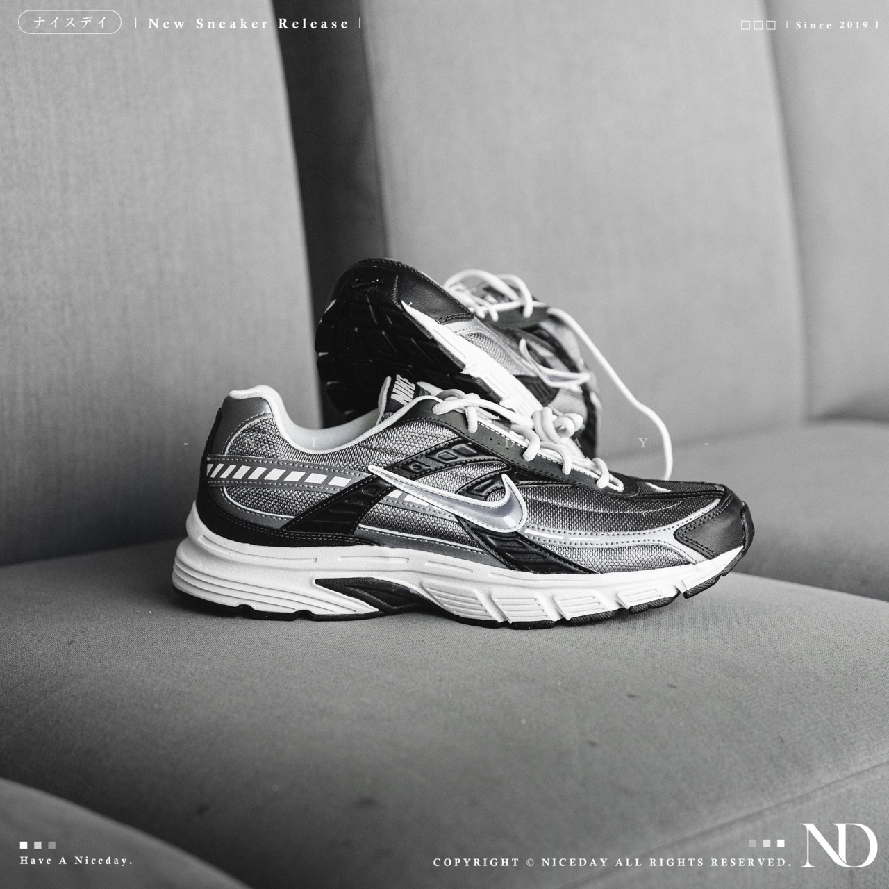 NICEDAY 現貨 Nike Initiator 灰黑 男款 老爹鞋 IB3083-101