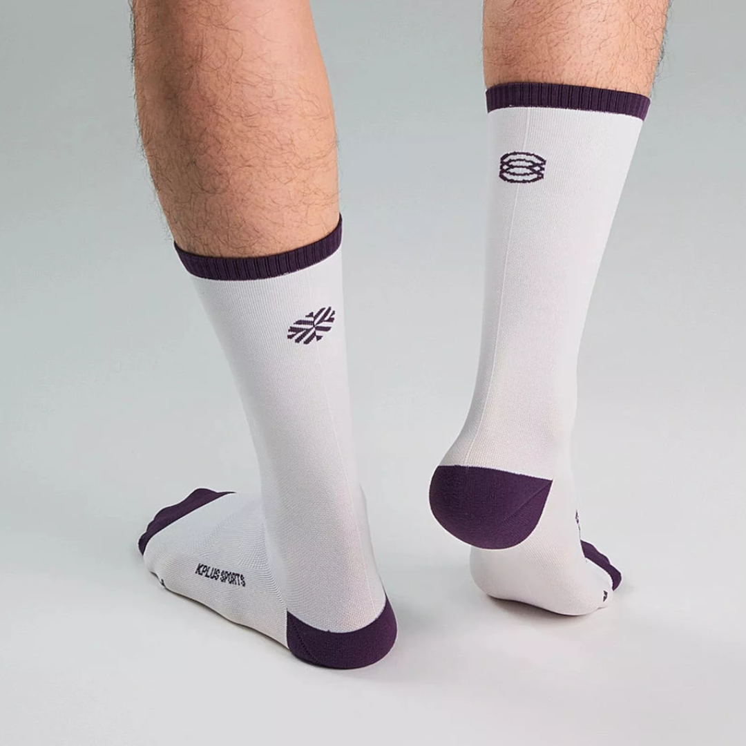 新款【KPLUS】Be Stronger Sock 自行車車襪 / Misty Purple 迷霧紫