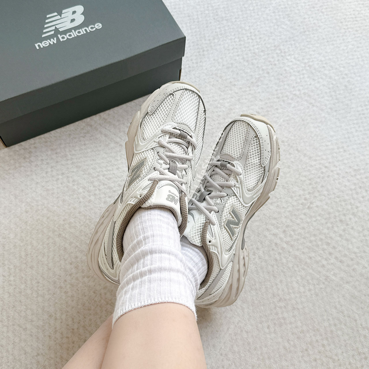 NEW BALANCE 530 NB NB530 咖啡銀灰 灰棕 米白 復古 男女鞋 U530NEC / 現貨
