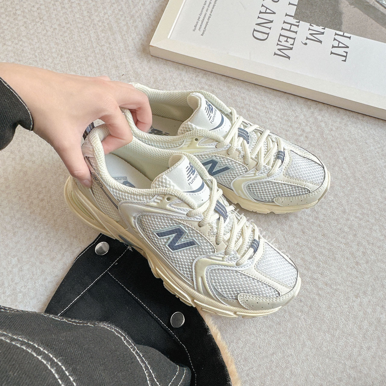 NEW BALANCE 530 NB NB530 奶油藍莓 米白 藍色 復古 男女鞋 U530NEA / 現貨