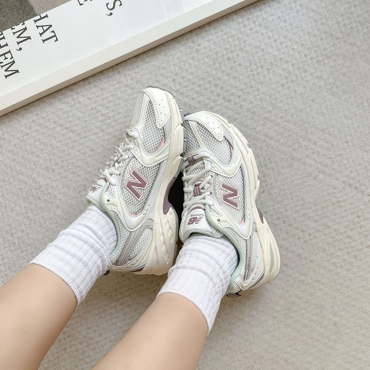 NEW BALANCE 530 NB NB530 草莓銀灰 薄荷綠 米白 復古 男女鞋 U530NEB / 現貨