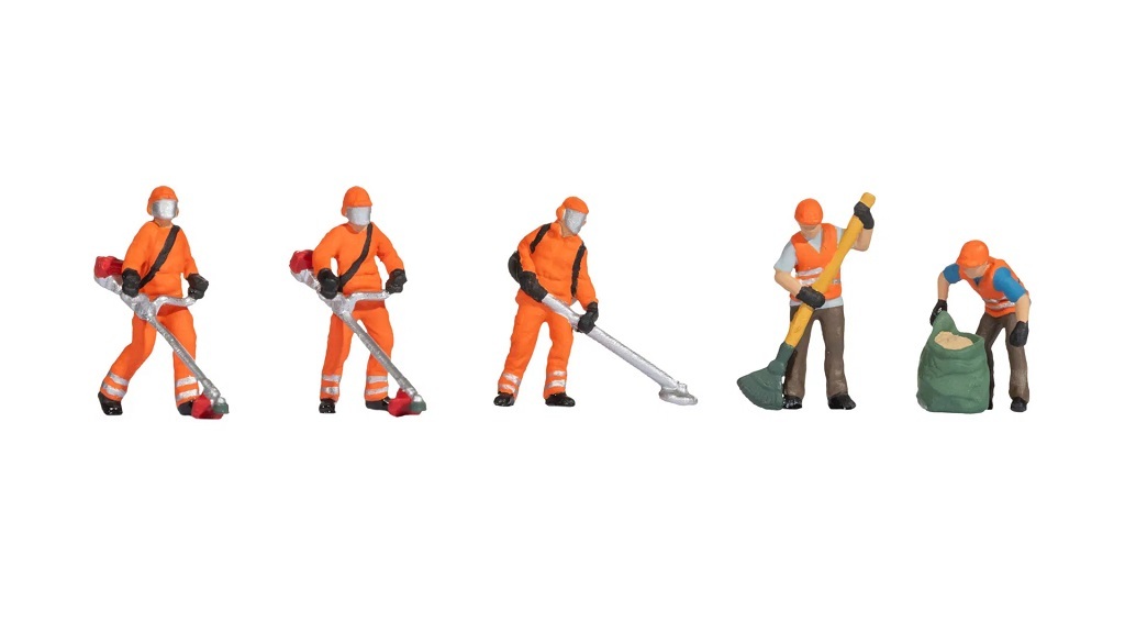 Noch 15064 HO規 Mowing 割草工人