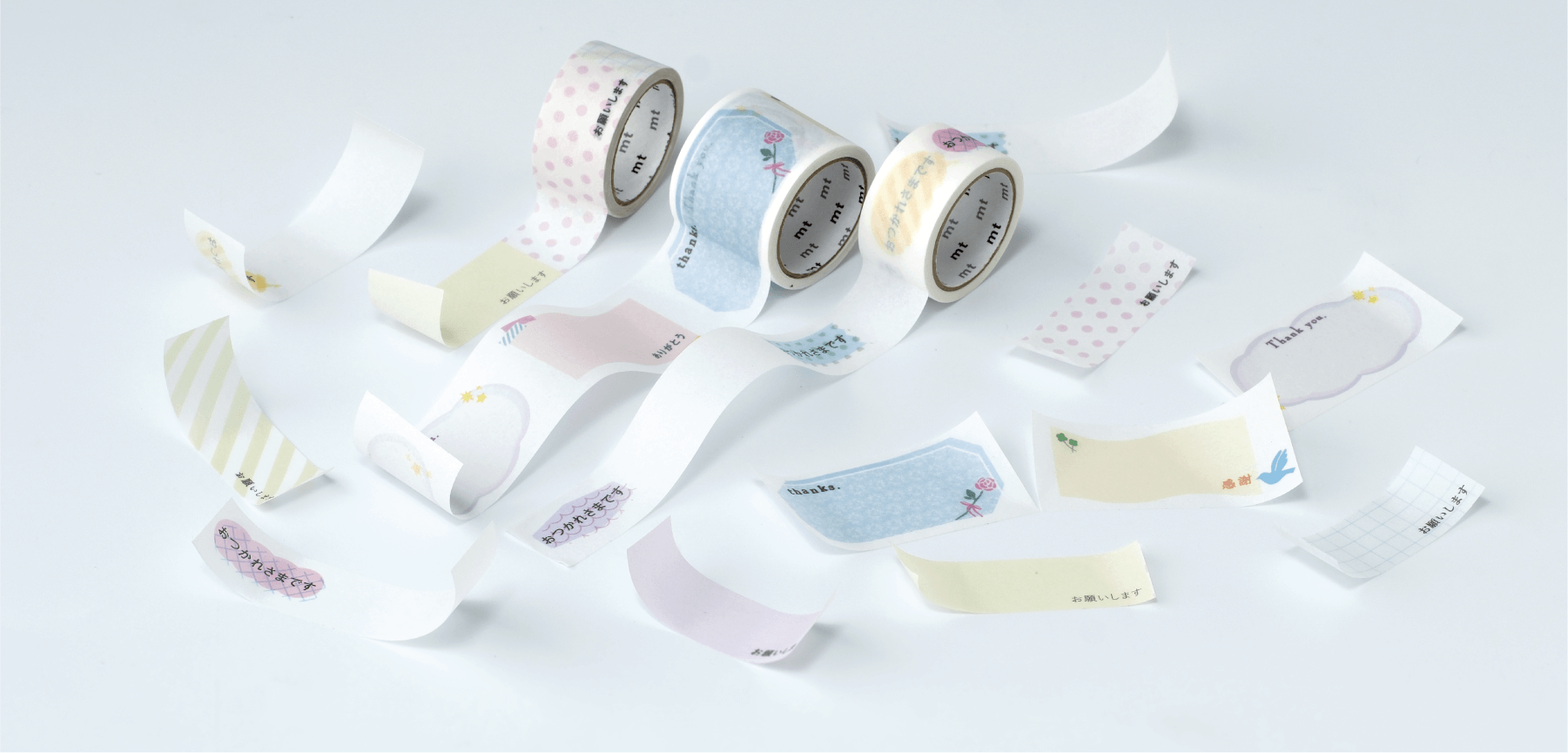 日本mt．書く描くテープ 可書寫和紙膠帶 2025春季新款 共三款