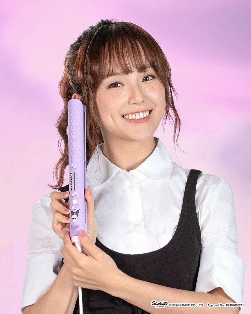 現 貨 / 預 購 產 品丨Quico X Sanrio & Hello Kitty 系列 負離子梳組合裝丨輕巧造型器丨遠紅外線負離子造型梳丨旅行專用可拆式電池負離子風筒