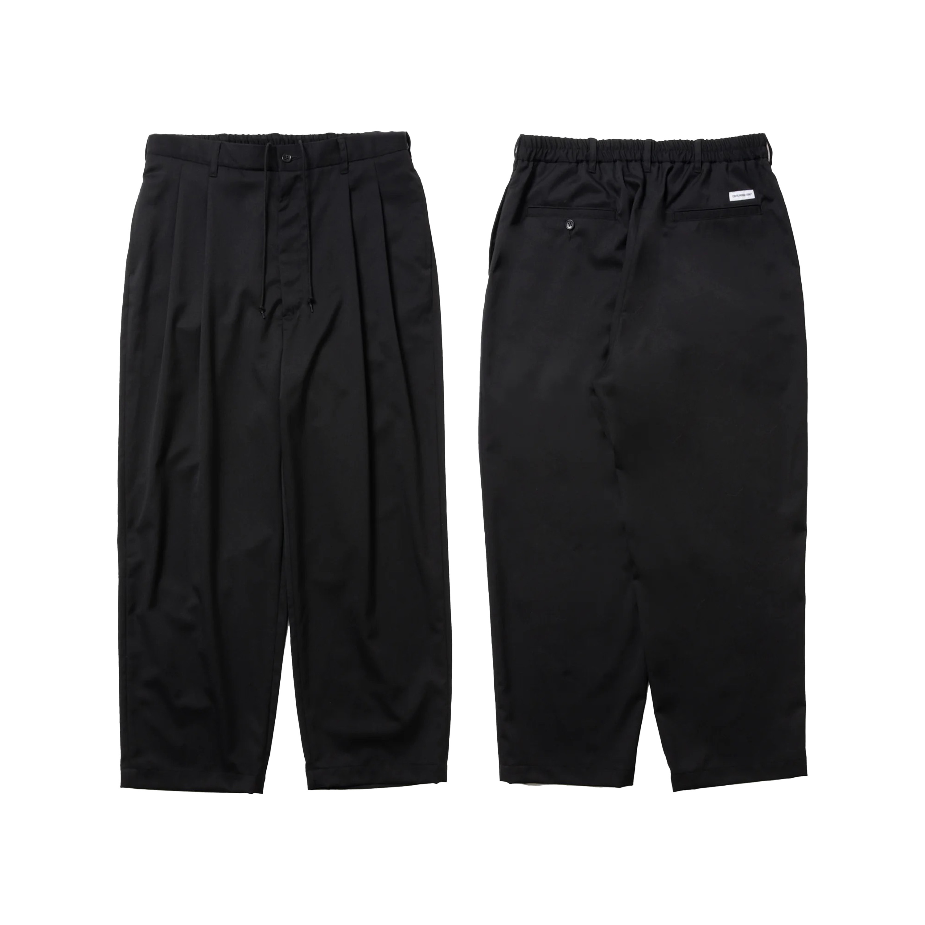 COOTIE PRODUCTIONS 25S/S COMFORT MERINO SAXONY 2 TUCK W