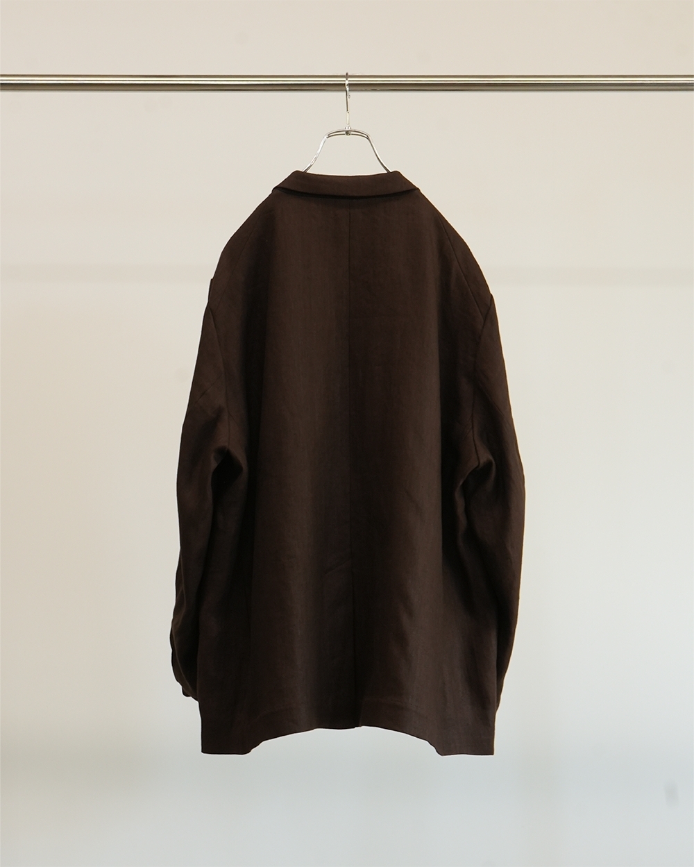 ジャケット・アウター Ancellm 25ss LINEN TAILORED JACKET LINEN TAILORED JACKET(BLACK) – ANCELLM