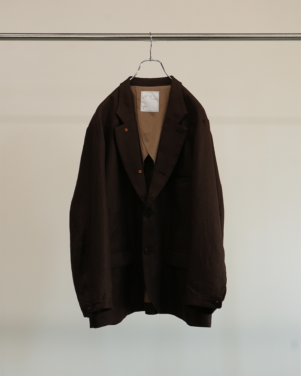 ジャケット・アウター Ancellm 25ss LINEN TAILORED JACKET ANCELLM - LINEN TAILORED JACKET / 2COLORS