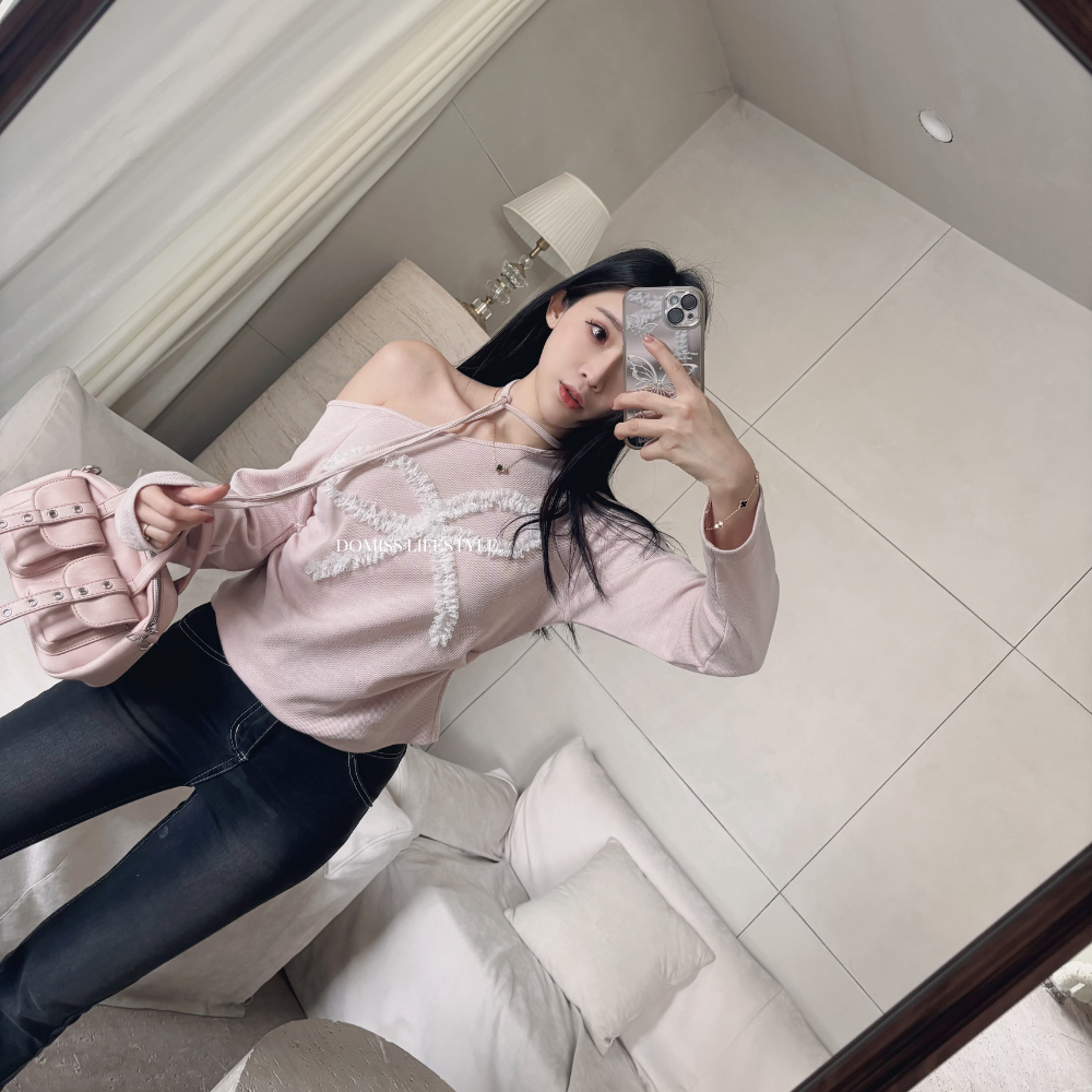 【店長推薦】DOMISS碳黑喇叭牛仔褲-2色 喇叭褲 (現貨)