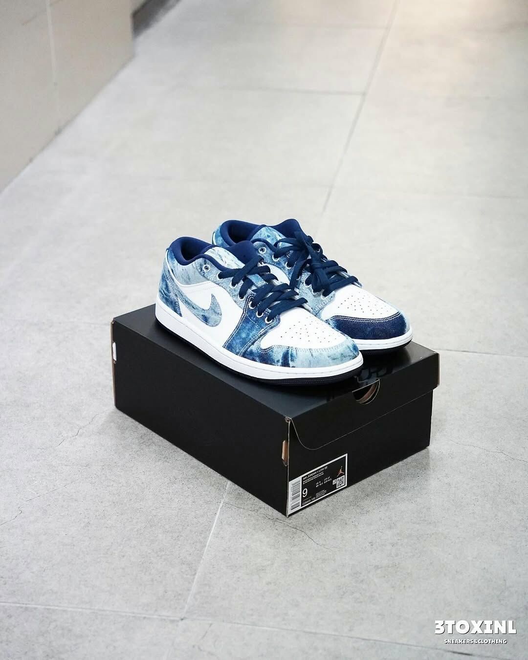 (預訂) Nike Air Jordan 1 Low - Washed Denim