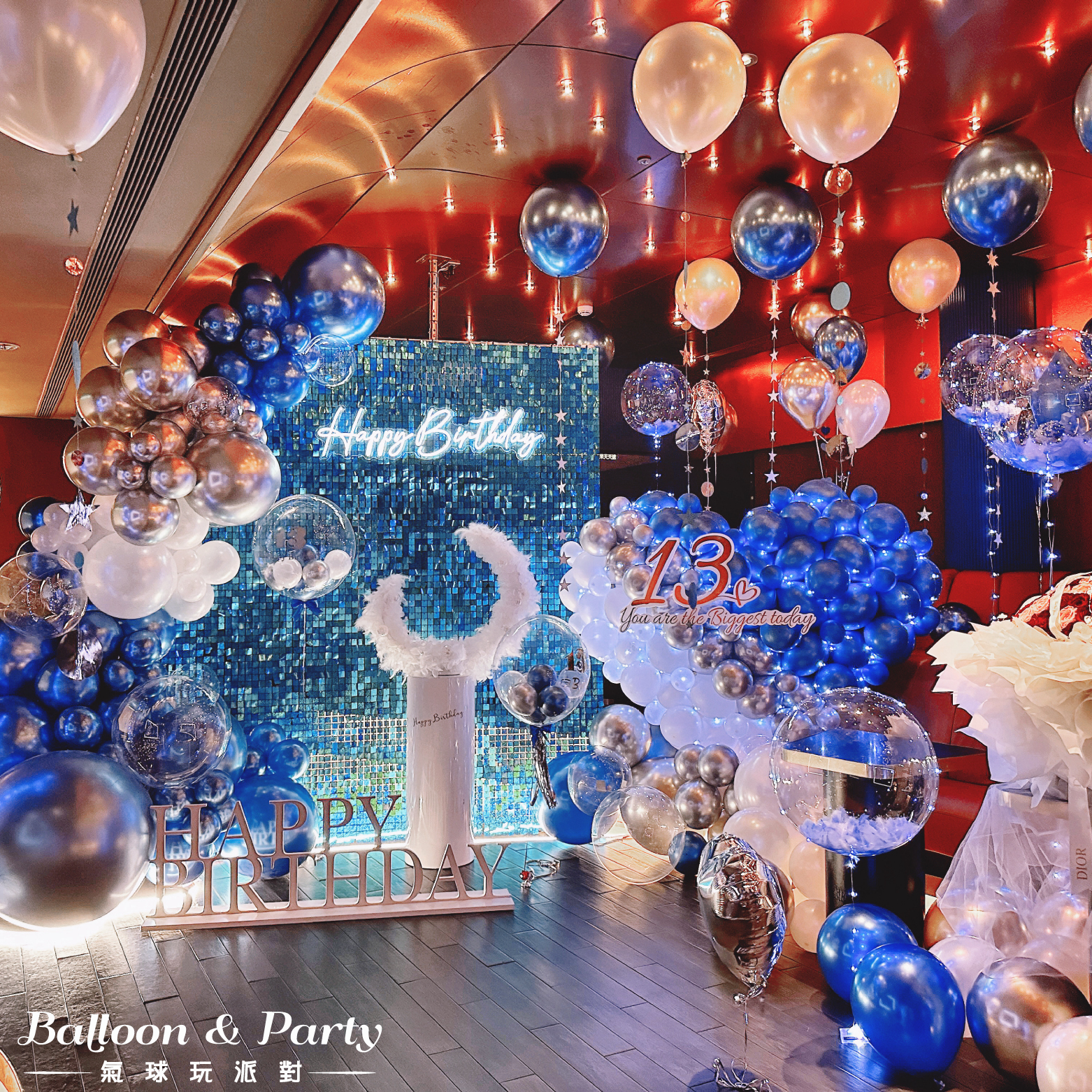 【KTV】 錢櫃．藍銀白色系