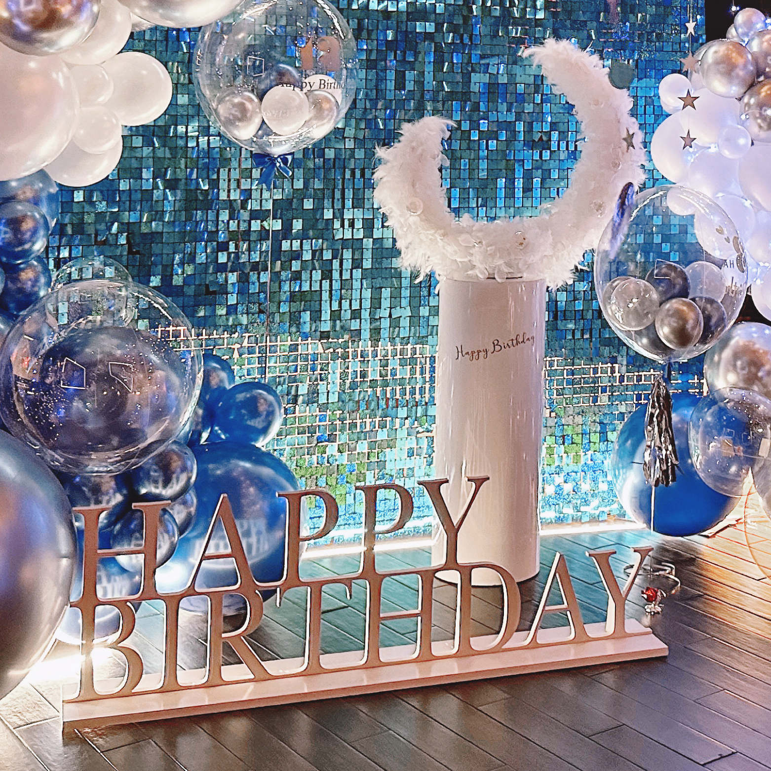 【KTV】 錢櫃．藍銀白色系