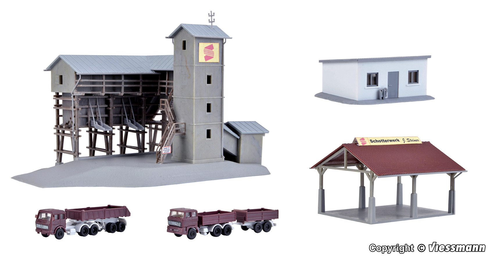 Viessmann 36603 Z規 施泰納碎石廠 套件