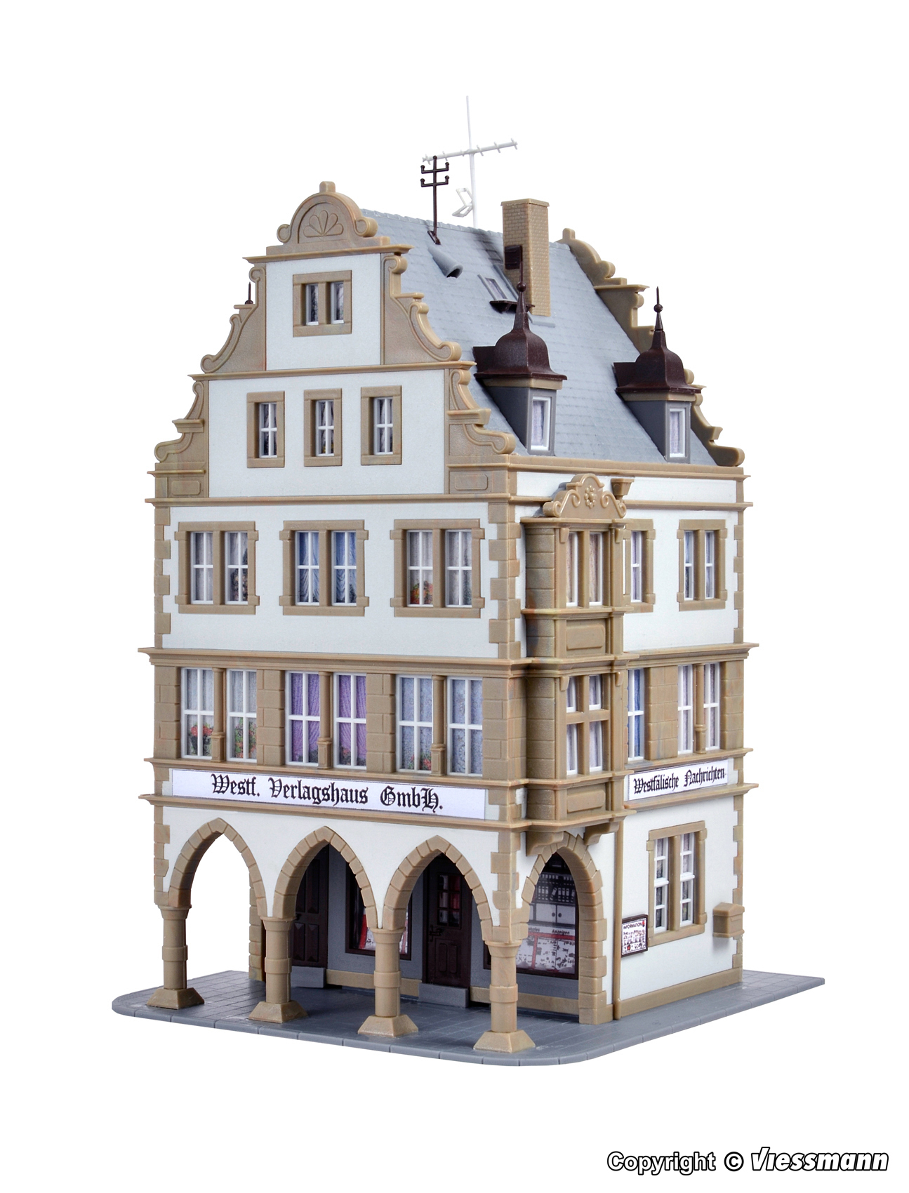 Kibri 38382 HO規 明斯特出版社.套件