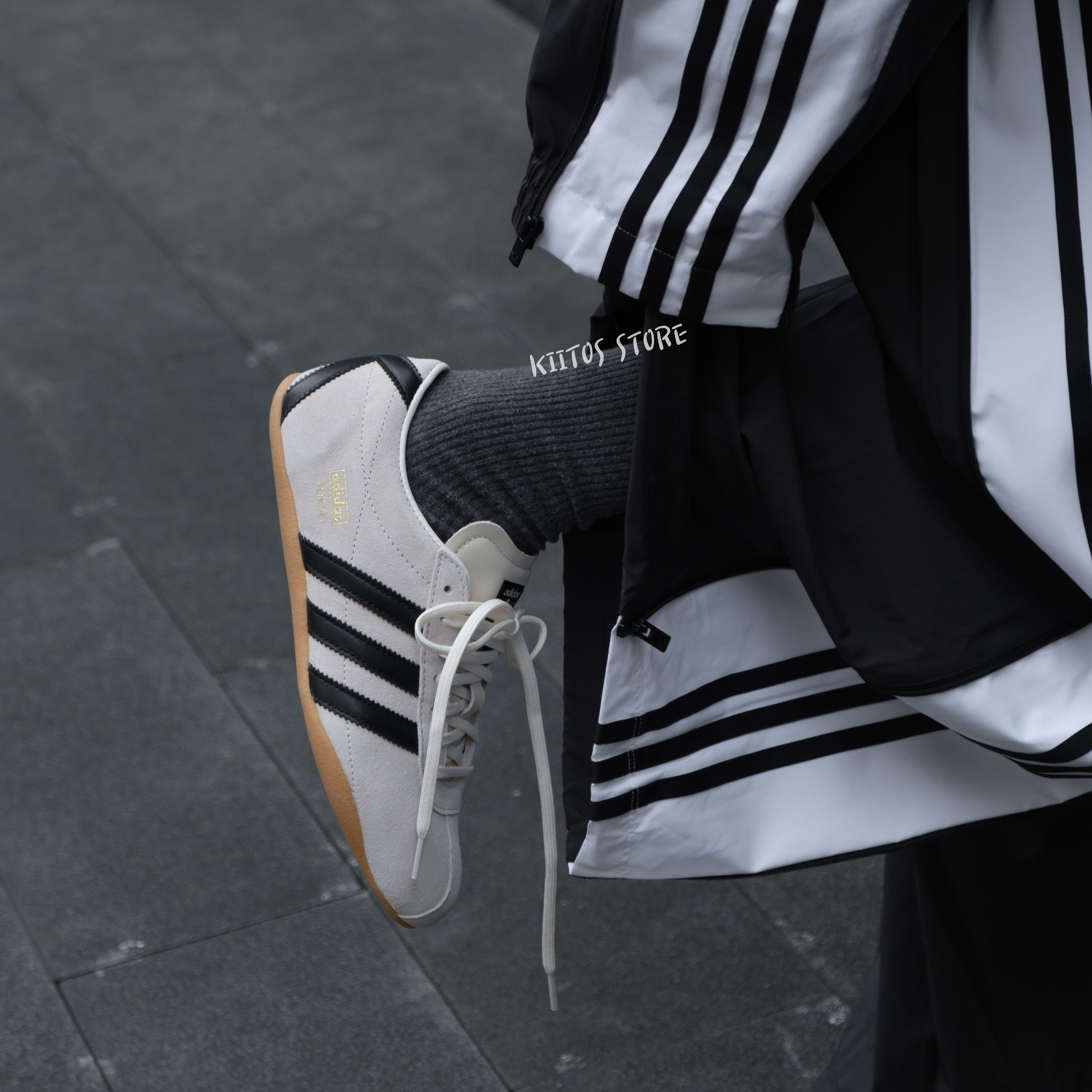 AdidasTokyo W 米白 麂皮 德訓鞋 女鞋 JI0182