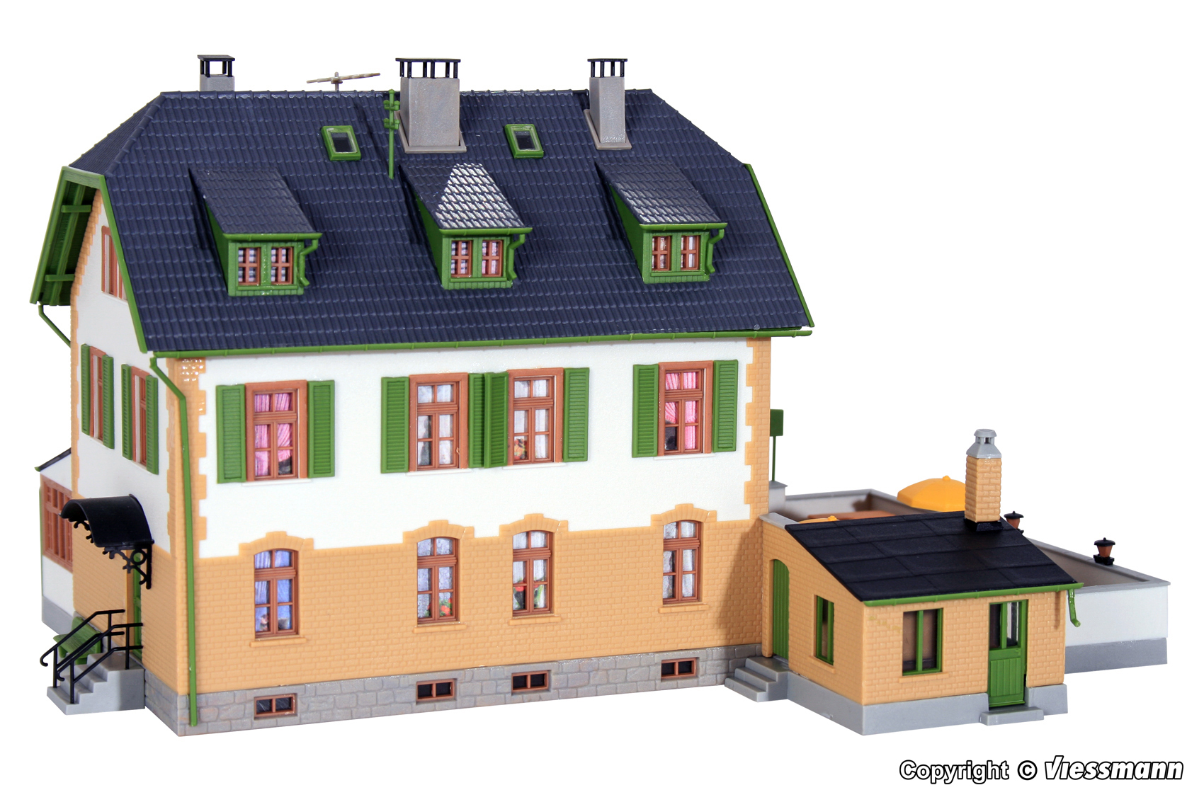 Kibri 38197 HO規 鐵道餐廳.套件