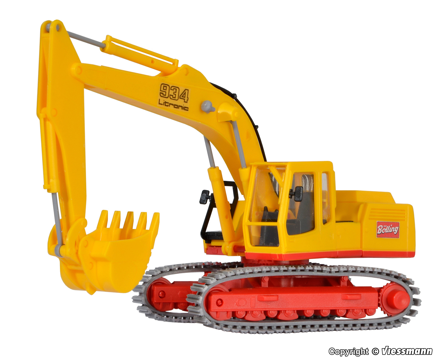 Kibri 14110 HO規 LIEBHERR Litronic R934 挖土機 Bölling 版 套件