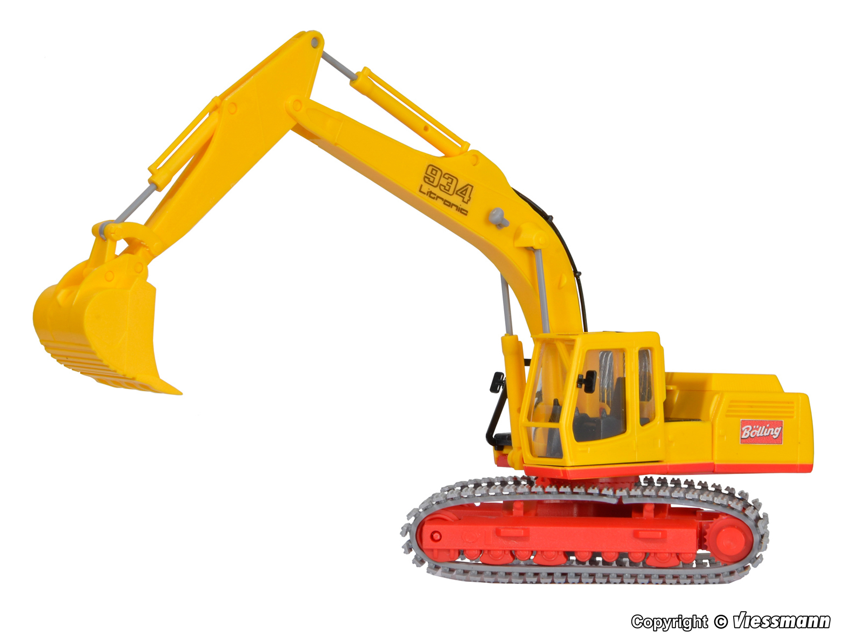 Kibri 14110 HO規 LIEBHERR Litronic R934 挖土機 Bölling 版 套件