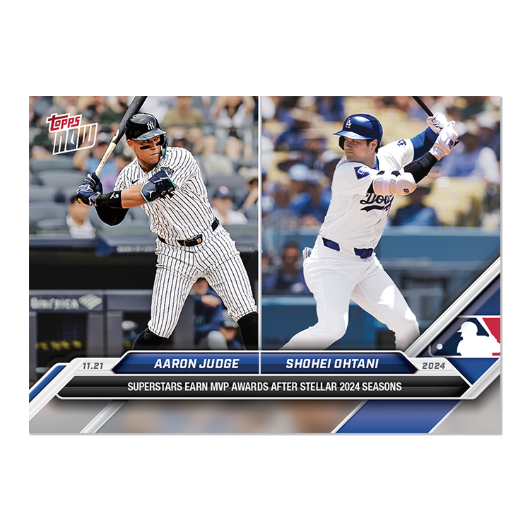 大谷翔平/Aaron Judge 2024 Topps NOW 球員卡 Card OS-JO