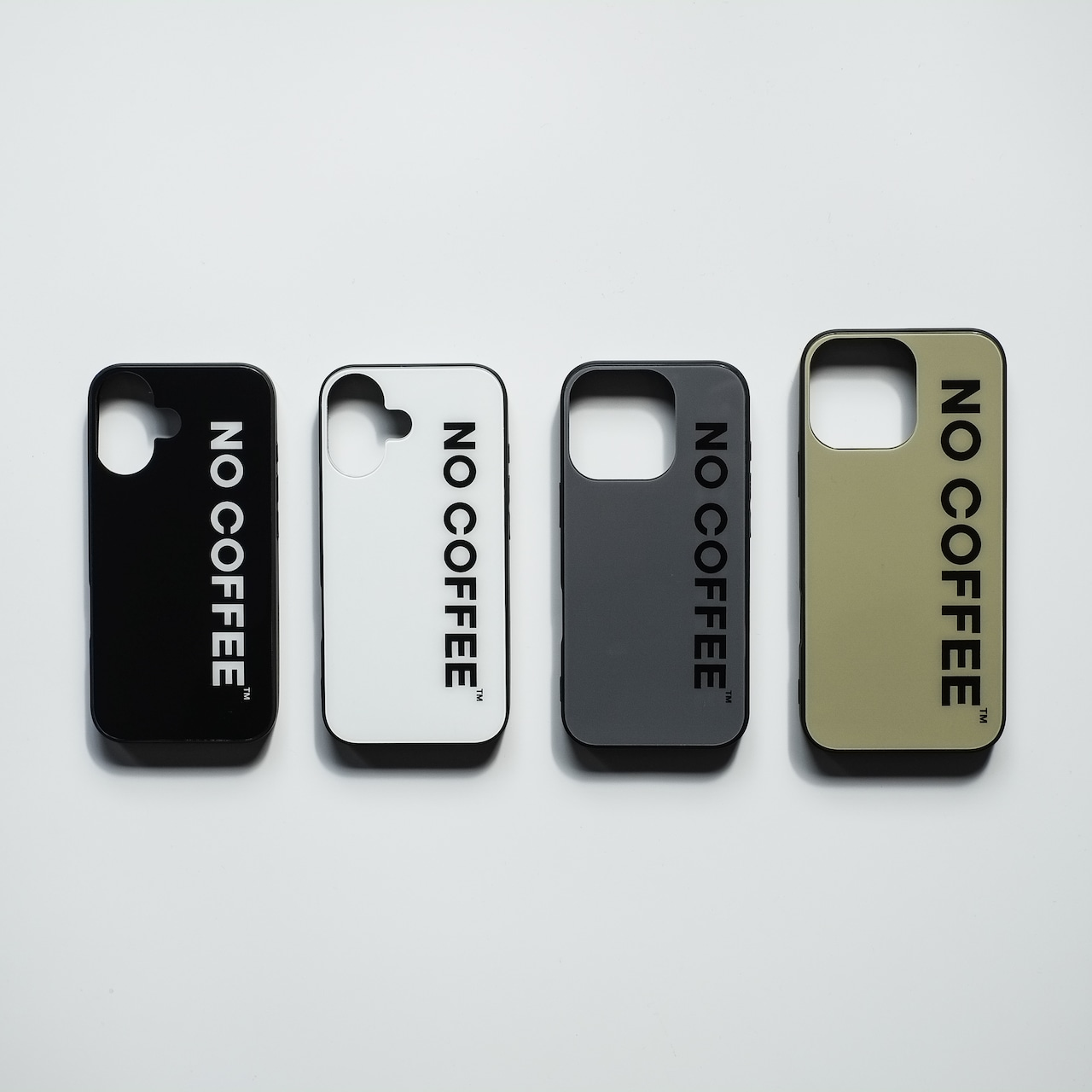 2025SS NO COFFEE iPhone 16 / 16 Pro / 16 Pro Max 字體 手機殼 現貨