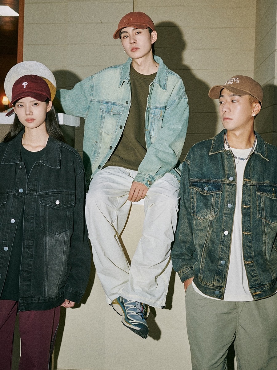 LEMANISM 美式 復古 水洗 牛仔外套