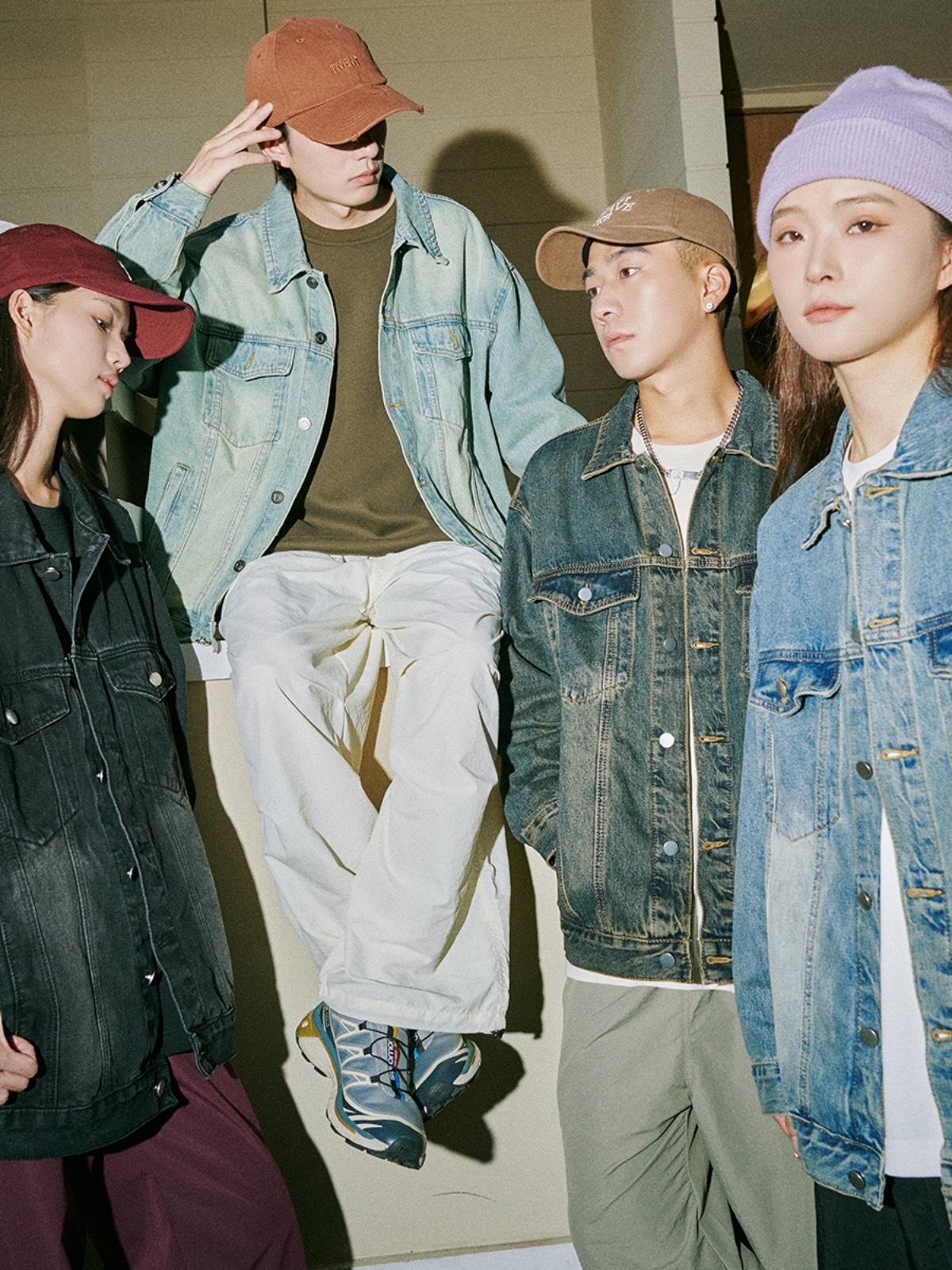 LEMANISM 美式 復古 水洗 牛仔外套