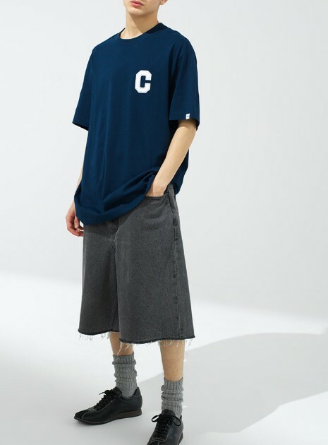 【預購】Covernat 新款 大C 經典 透氣 短袖 上衣 不分男女 深藍 藍色 白色 CO2402ST49