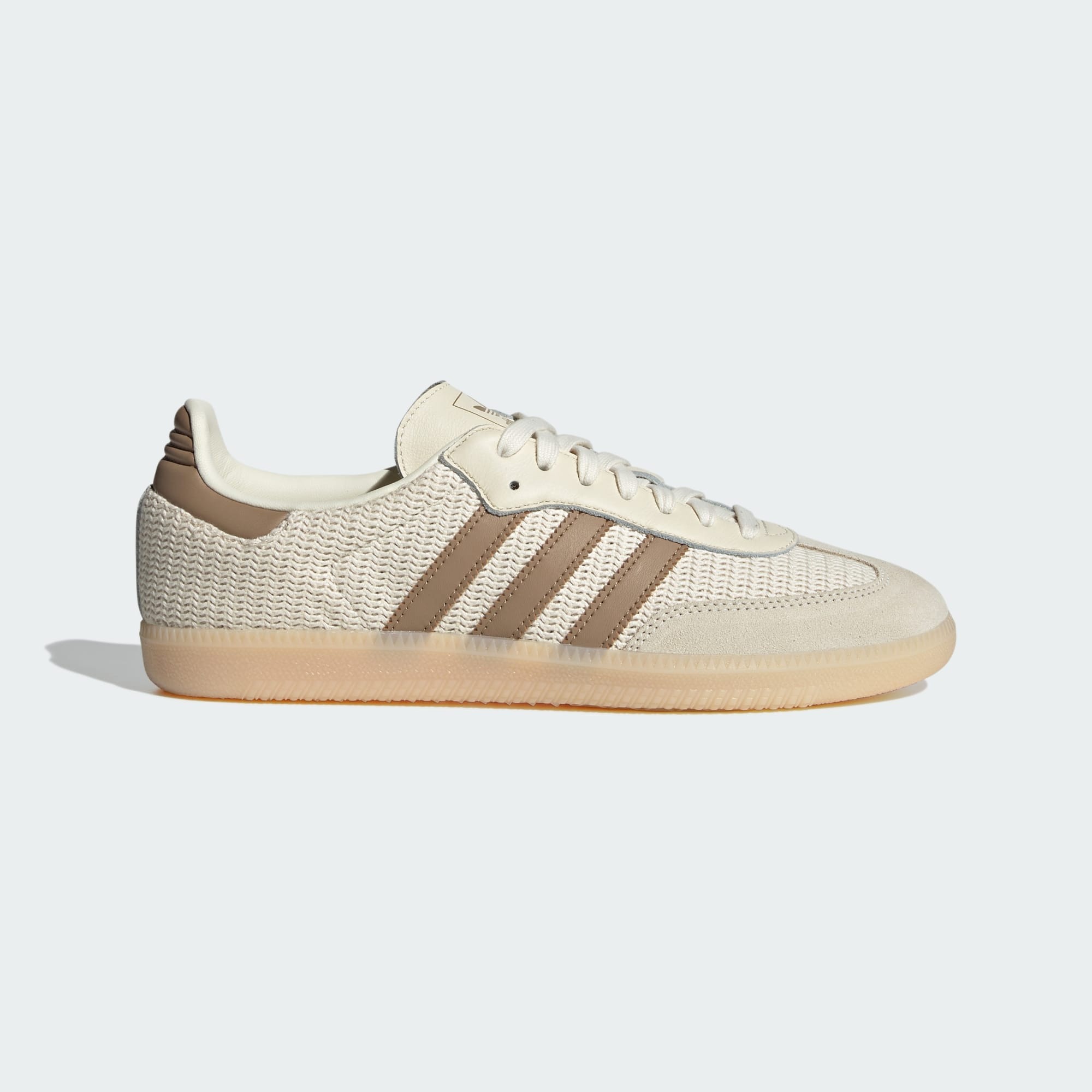 限時特價預購┃adidas SAMBA OG 麂皮 編織 洞洞 奶油焦糖色