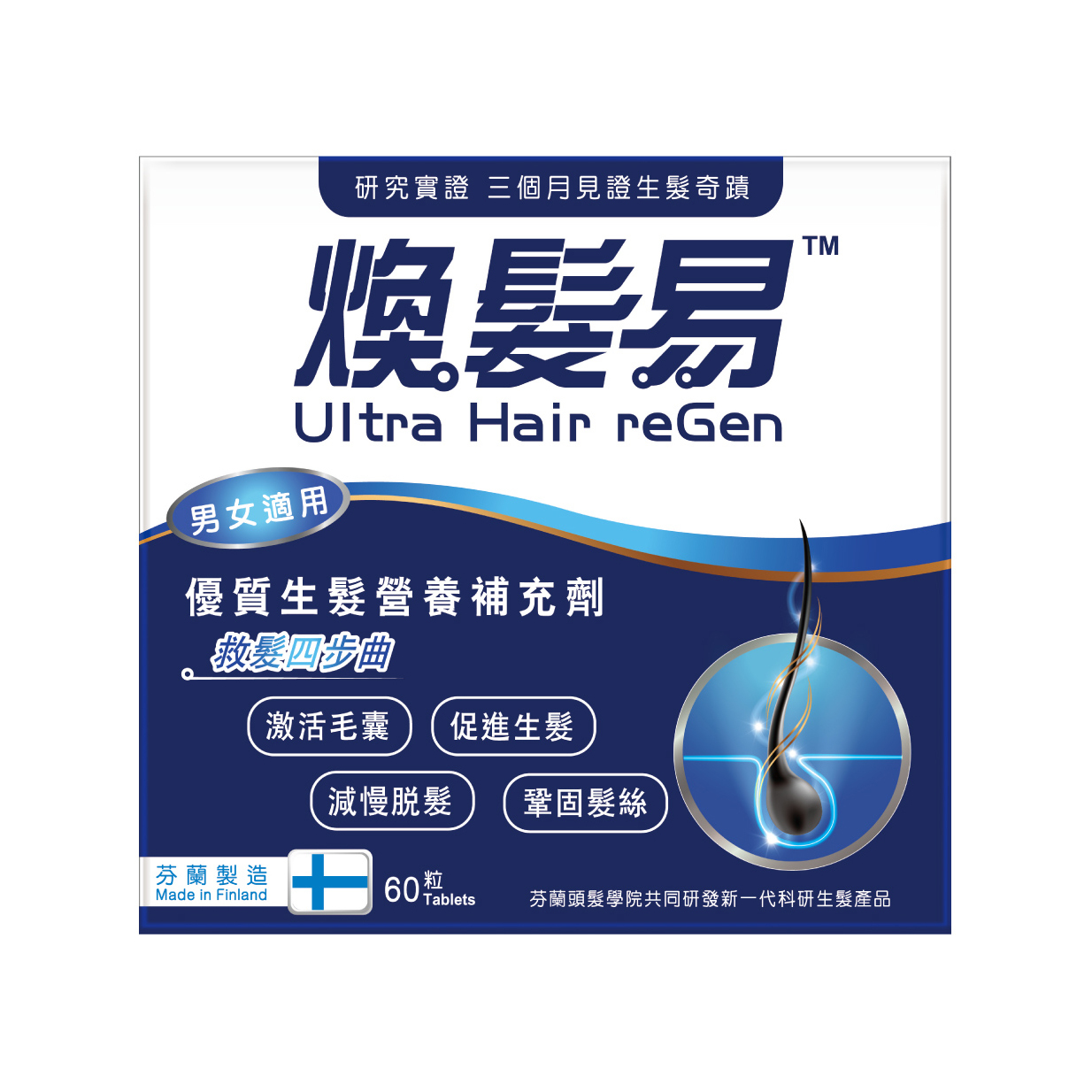 Meiriki Ultra Hair reGen 60 tablets