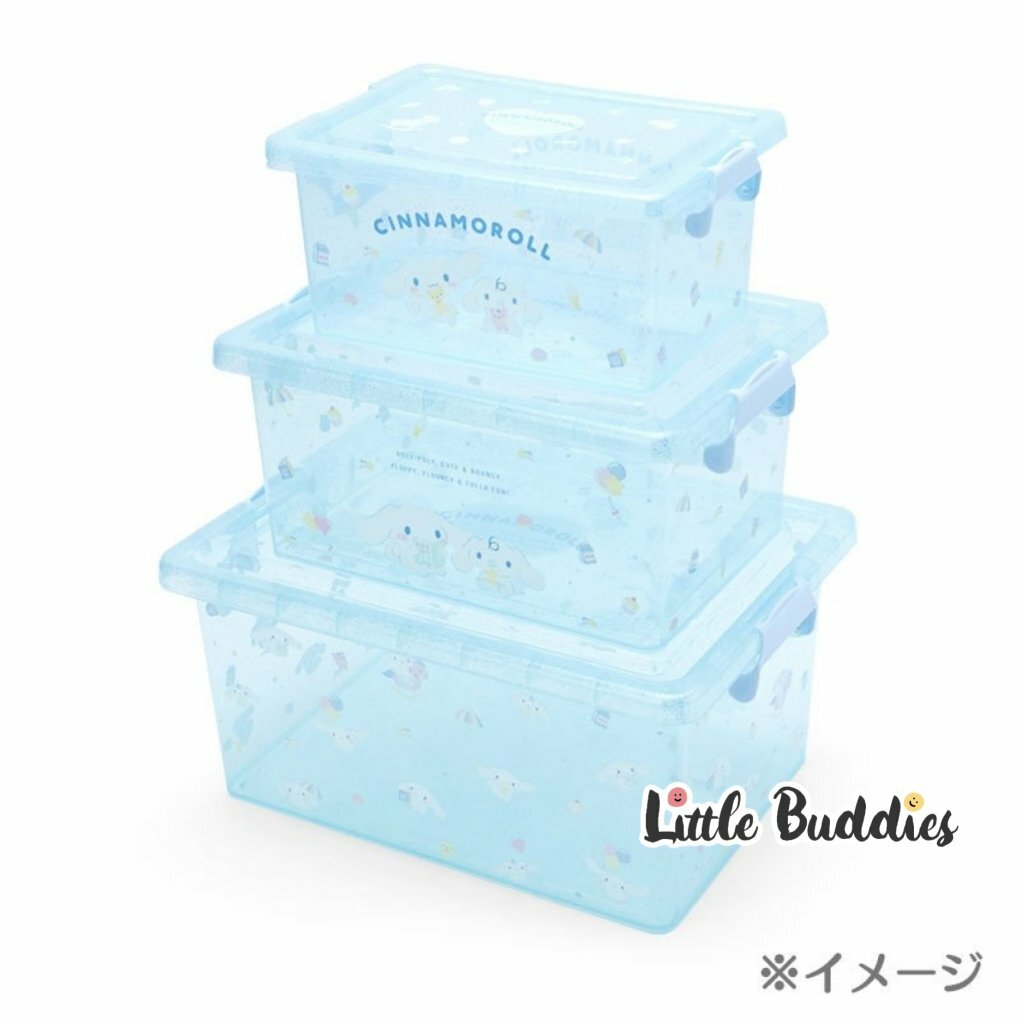 日版Sanrio 閃閃帶蓋儲物箱S