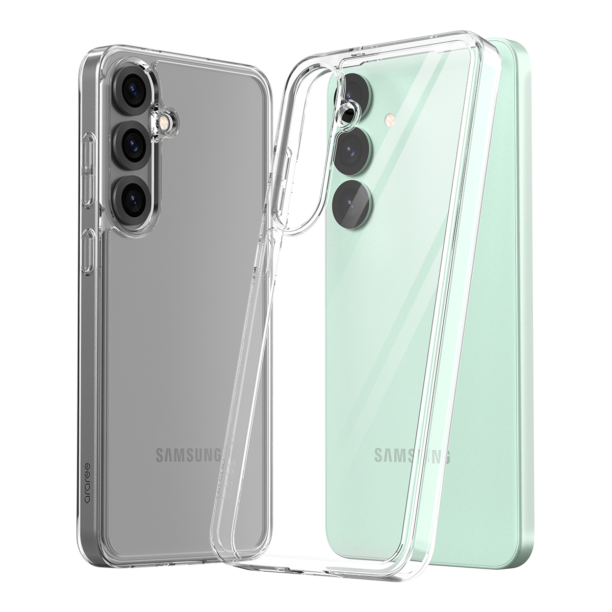 araree Duple 全透明混合結構防撞殼 [Galaxy S25 Series]