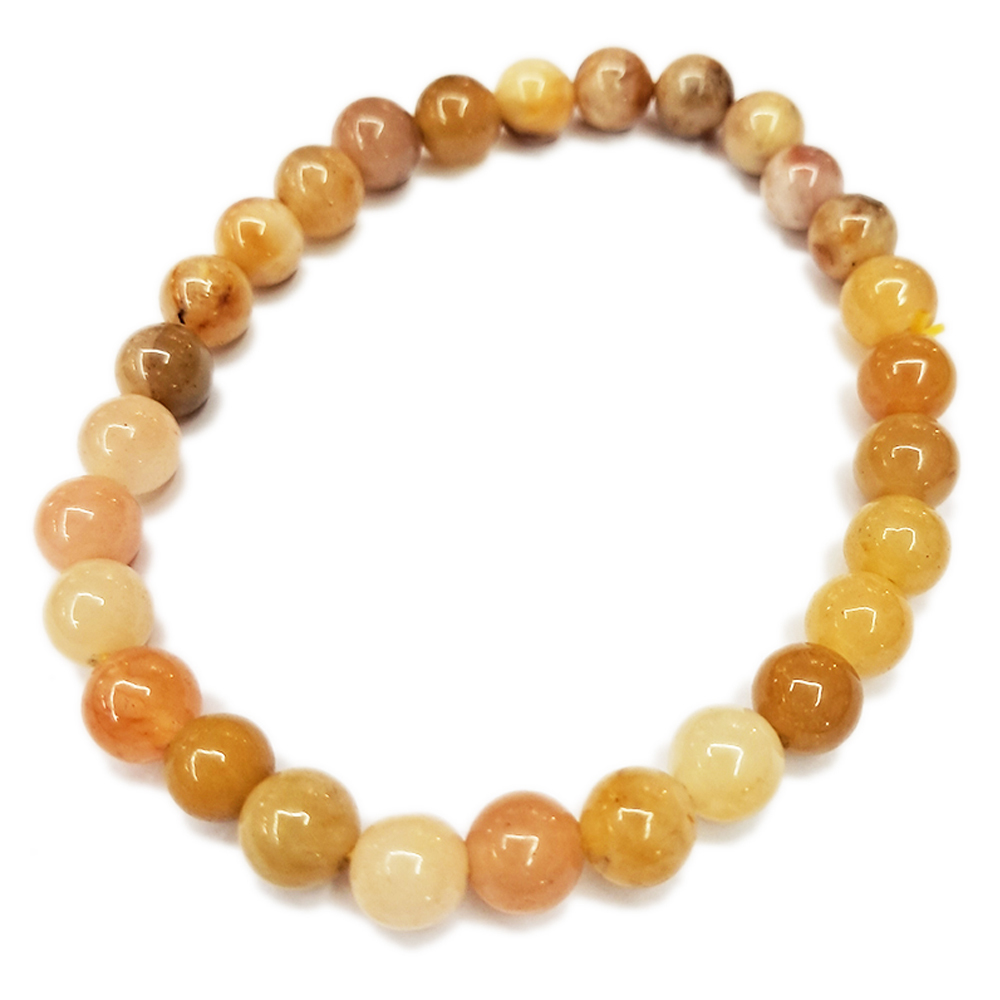 黃玉手珠6mm【十方】154304