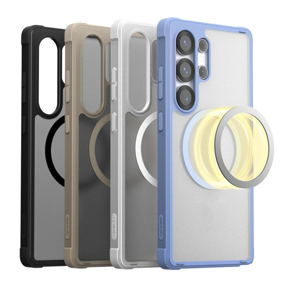 araree Duple M Armor [內附磁石] 混合結構防撞殼 [Galaxy S25 Series]